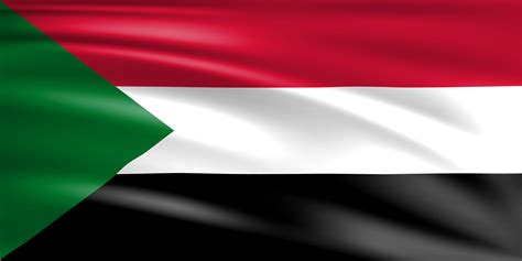 flagge von sudan